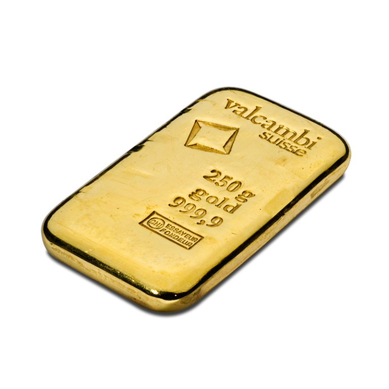 Cast gold bar Valcambi 250 g - photo 1