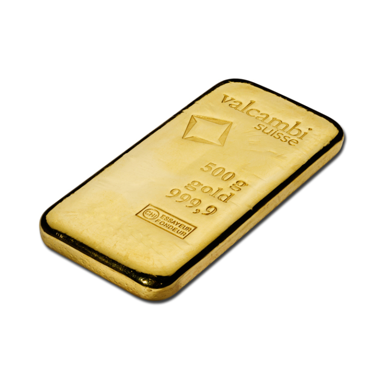 Cast gold bar Valcambi 500 g - photo 1