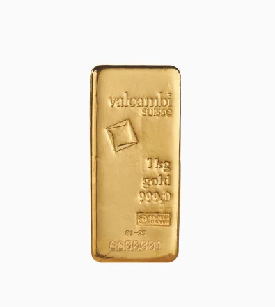 Zlato Valcambi 1000 g, 999.0